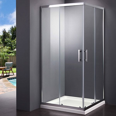 Душові двері  Primera Frame 90x90x190 см двері розсувні